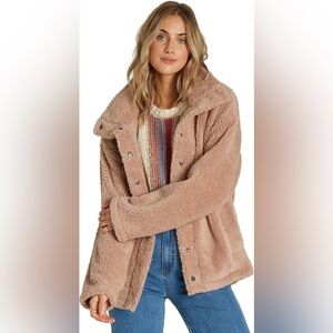 Billabong Women’s Cozy Days Sherpa Jacket